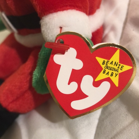 “Santa” Ty Beanie Baby, Red Santa, Vintage Collectible, #3 out of 4 - Picture 6 of 13